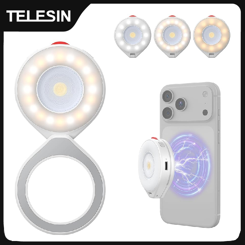 Photography Lighting Brands - TELESIN Lampu Senter Magnetik untuk Fotografi