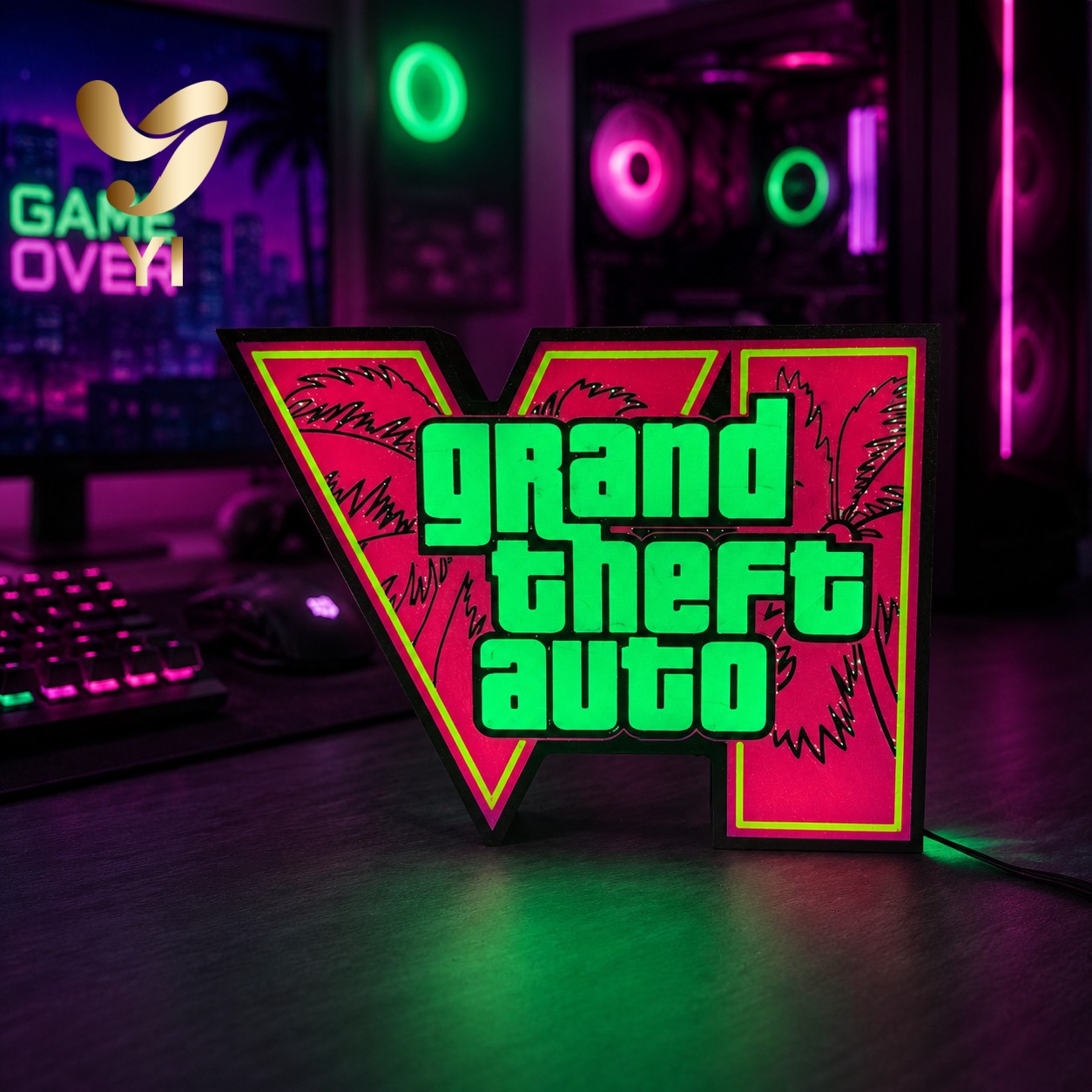 Tersedia Lampu Ambient GTA 6 H - Photography Lighting Game ulasan dan harga