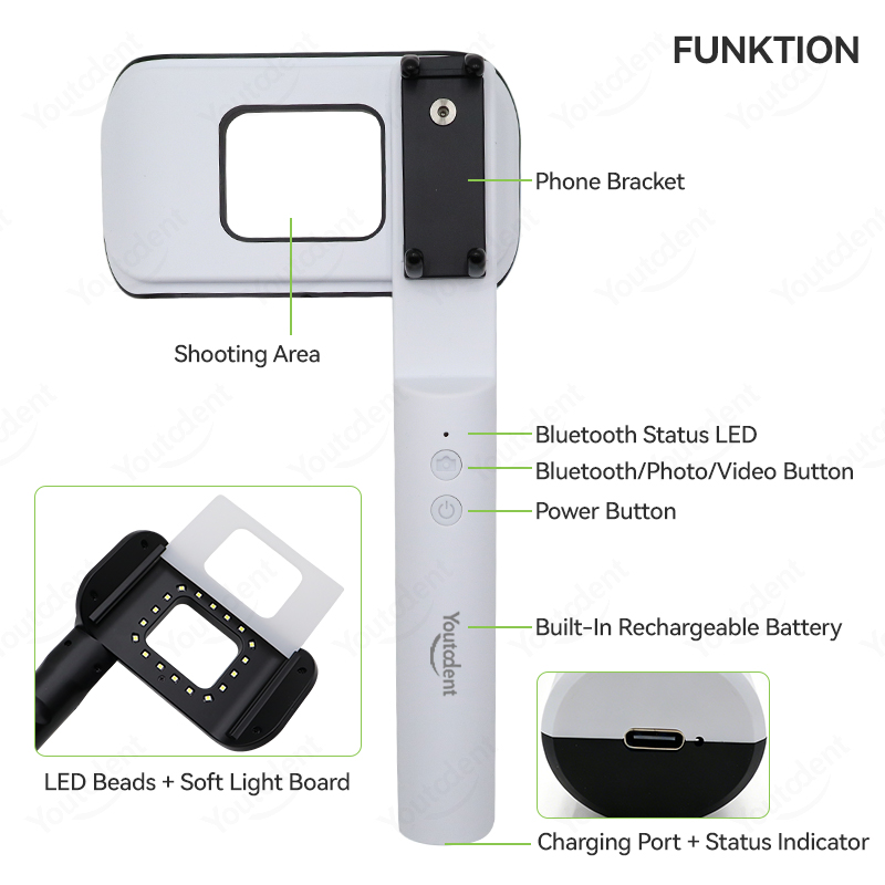 Lampu Kilat Gigi Portabel Yout - Photography Lighting Handheld ulasan dan harga