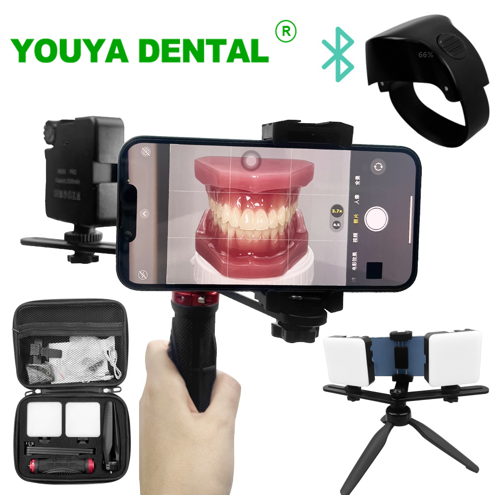 Lampu fotografi gigi, lampu LE - Photography Mobile Lighting ulasan dan harga