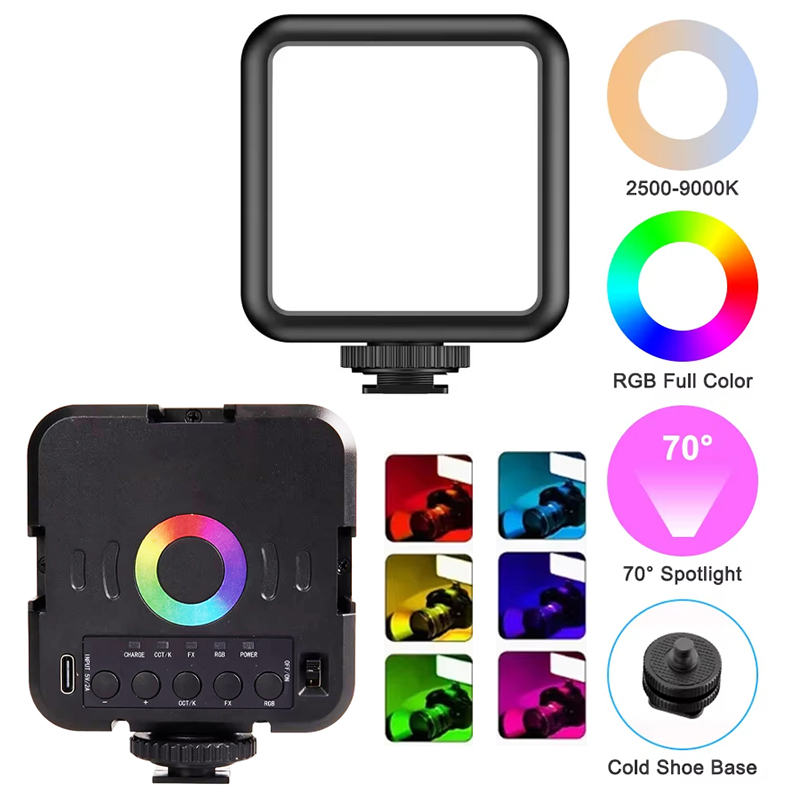 Lampu Video LED RGB Portabel W - Photography Lighting Handheld ulasan dan harga