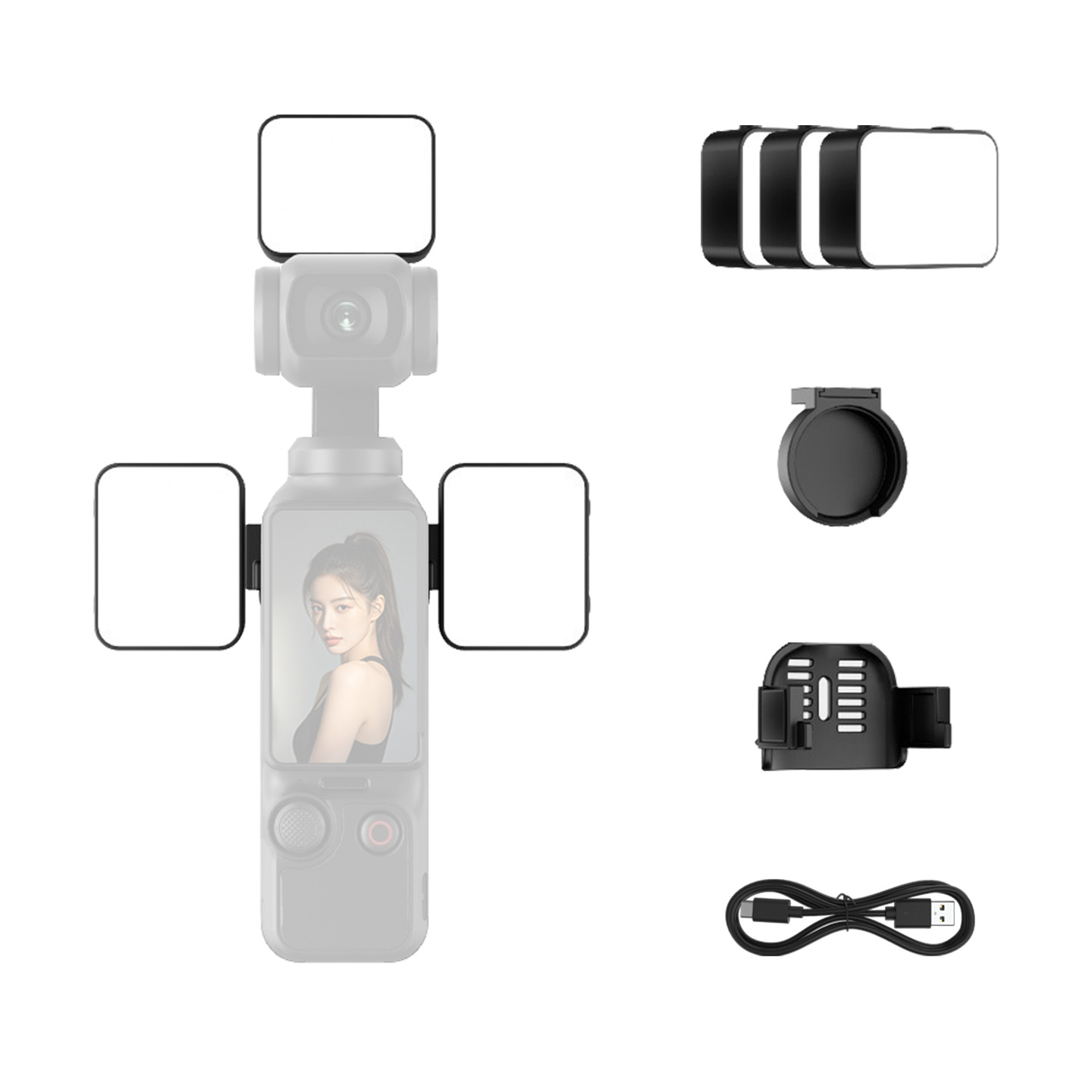 Lampu Isi Magnetik Portabel un - Photography Lighting Kit Portable ulasan dan harga