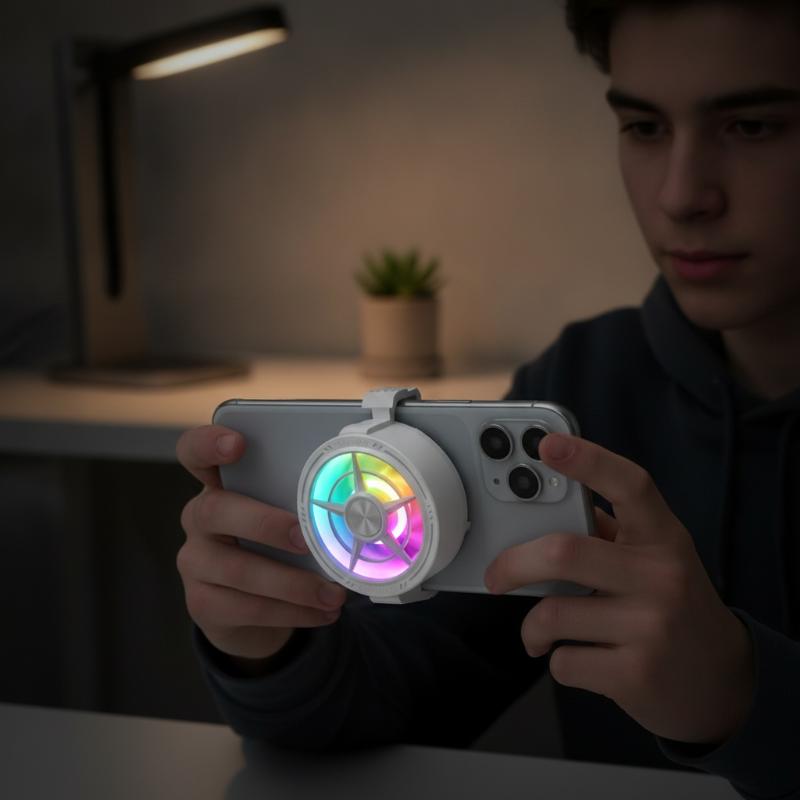 Kipas Pendingin Ponsel Clip On - Photography Lighting Game ulasan dan harga