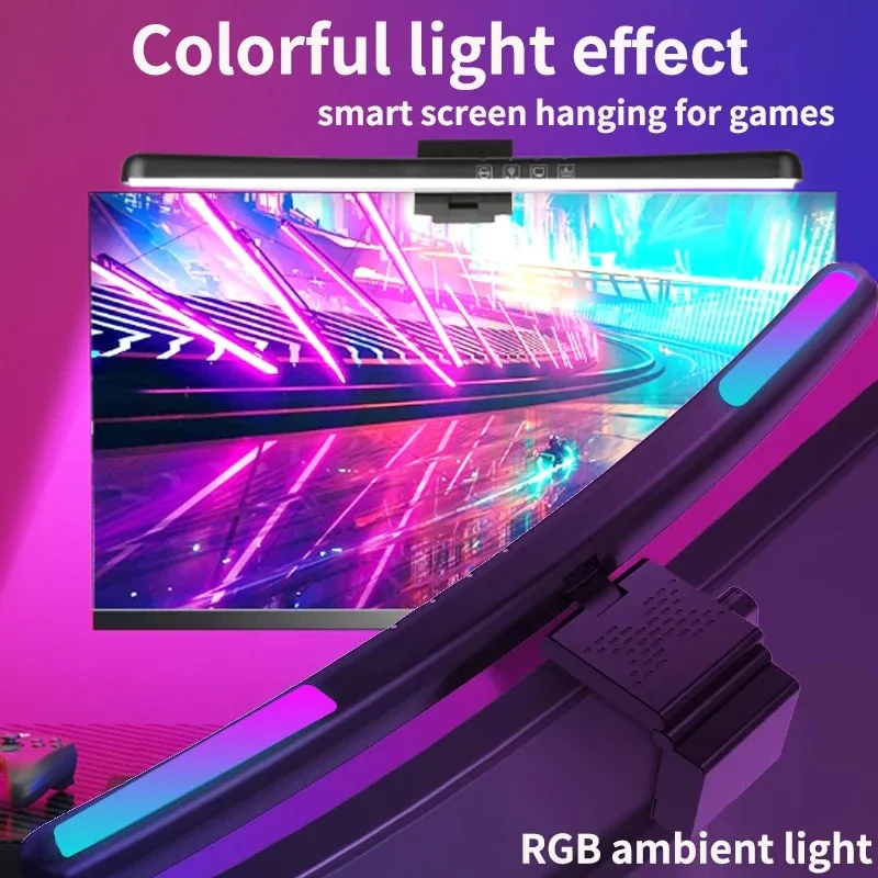 Lampu Monitor Komputer RGB Rit - Photography Lighting Game ulasan dan harga